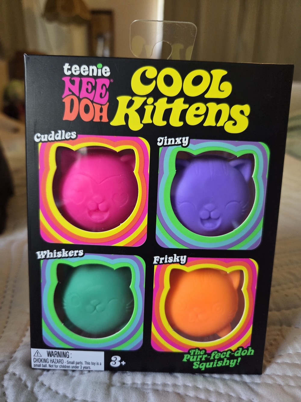 Cool Kittens 4-Pack - Pink, Purple, Teal, Orange